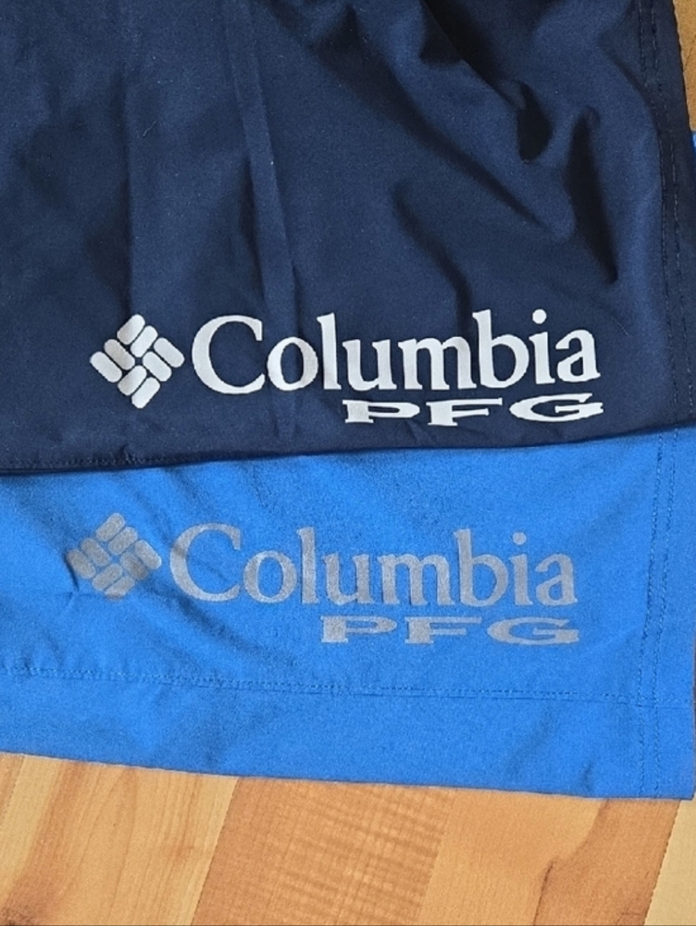 Columbia Men’s Blue and Navy Swim Board Shorts
